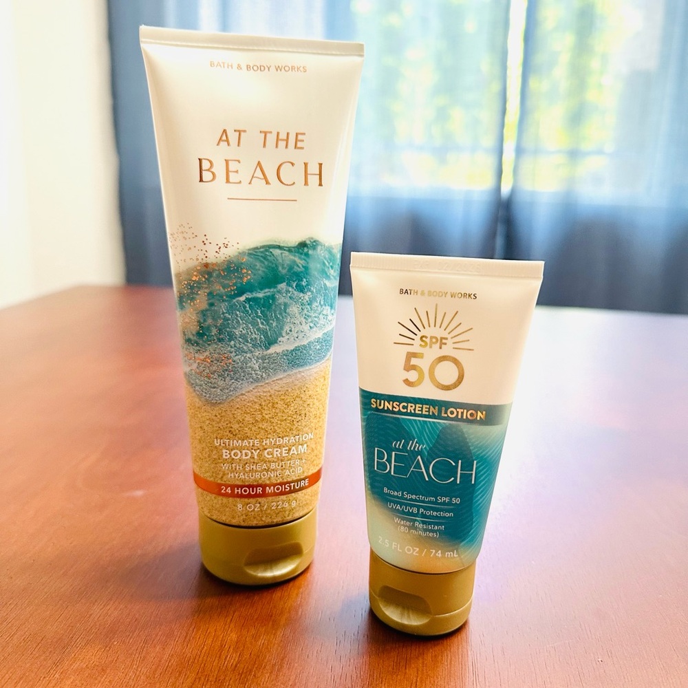 Bath & Body Works Body Cream & Sunscreen